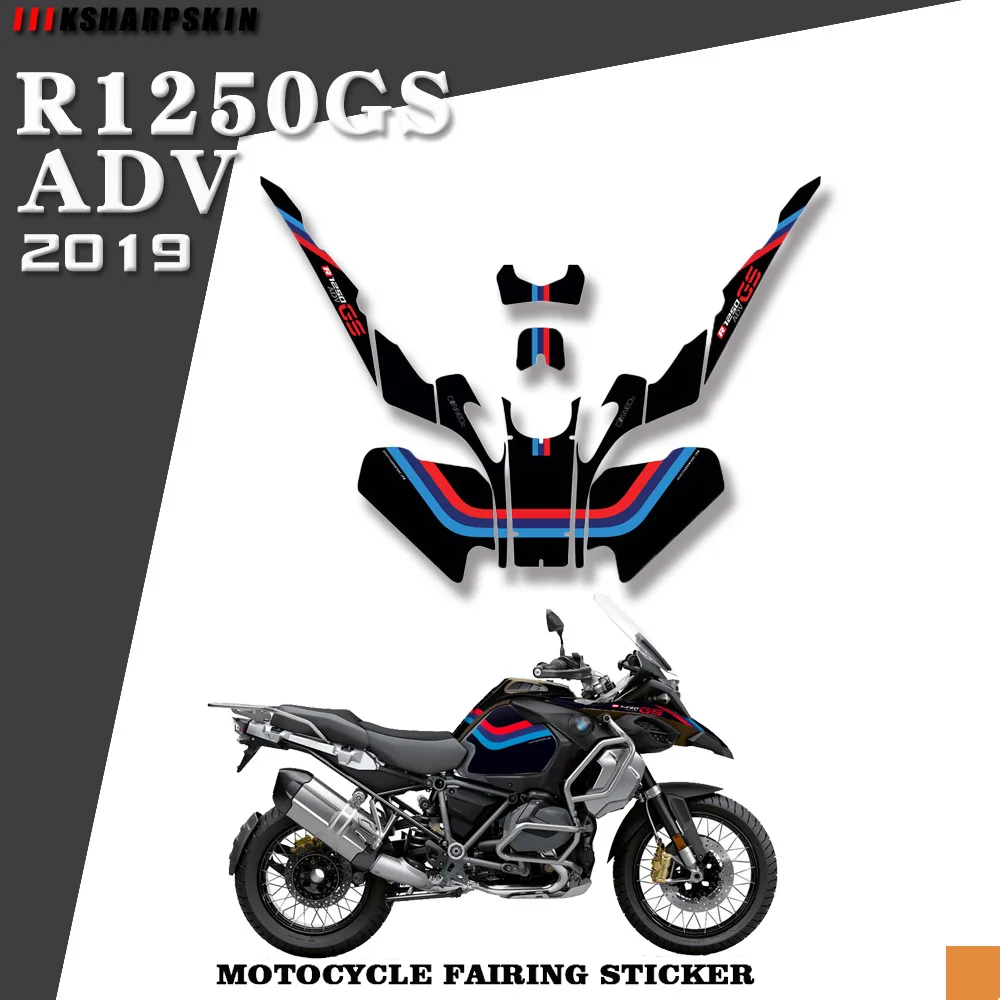 

Motorcycle body modification fairing decorative protection sticker is suitable for BMW R1250GS ADV 2019