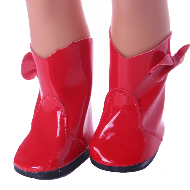 Непромокаемые сапоги цветная обувь подходит 18 дюймов Америка и 43 см Born Baby Doll Одежда Аксессуары наше поколение день рождения девушка игрушка подарок