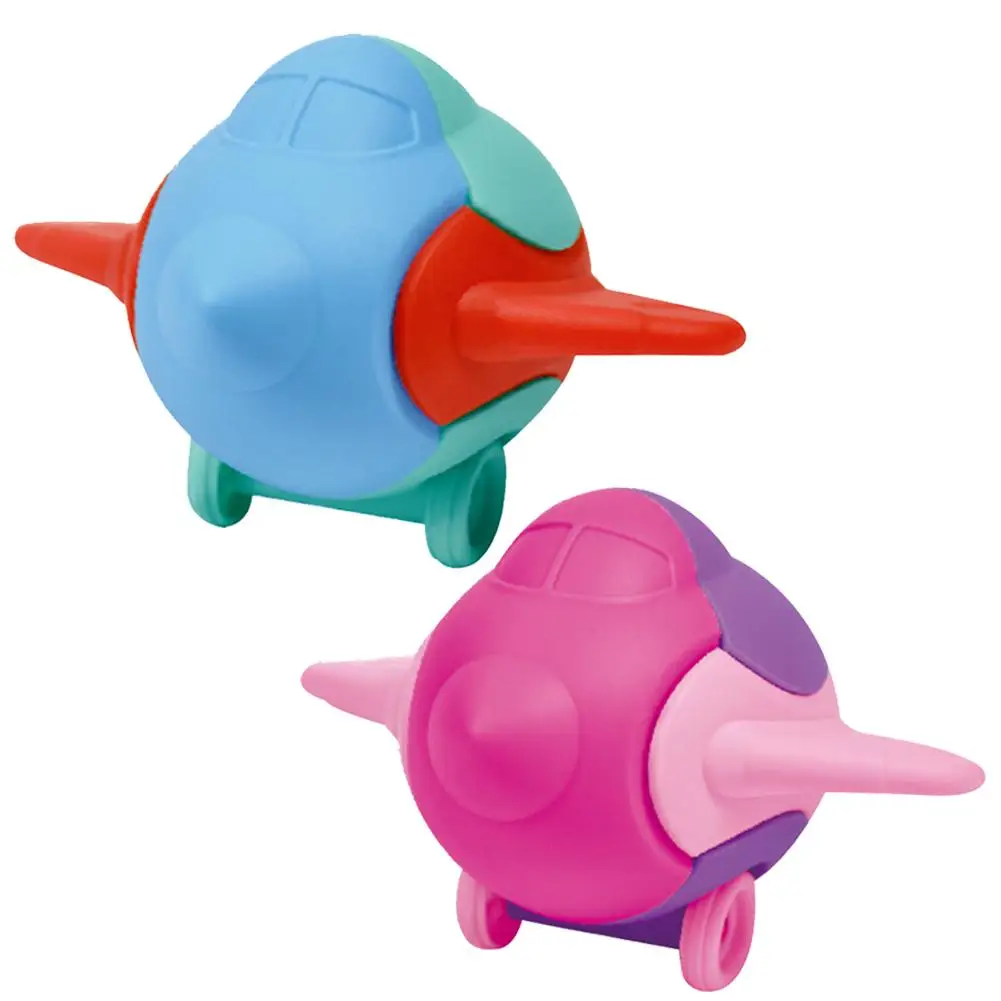 DIY Собранный такси самолёт безопасный силиконовый материал - Цена: 