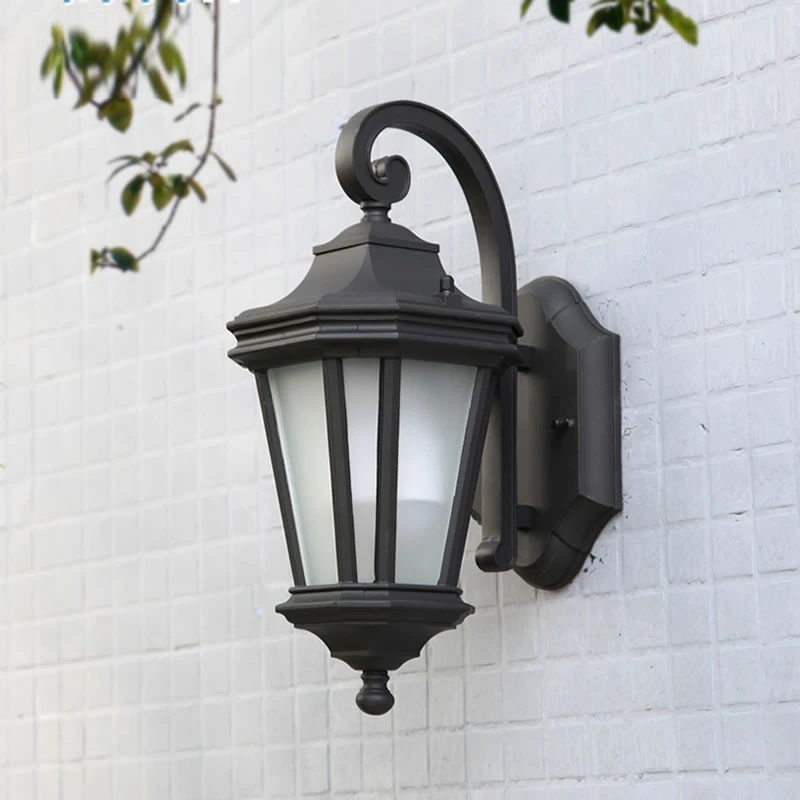 Lukloy Dis Duvar Lambasi Avrupa Minimalist Duvar Lambasi Sekizgen Klasik Oda Dis Duvar Su Gecirmez Bahce Lambasi Aplik Led Outdoor Wall Lamps Aliexpress