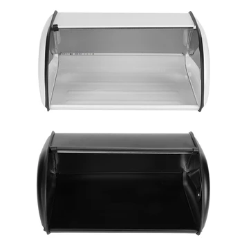 

Bread Box Large Capacity Stainless Steel Bread Holder Bin Container Kitchen Storage Organizer The Anti Skid Bottom Design Make