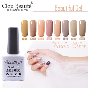 

Clou Beaute Nude Color 10 ML Nail Gel Nail Art Vernis Semi Permanent LED/UV Gel Nails Varnishes Lacquers Polygel Polish Gel