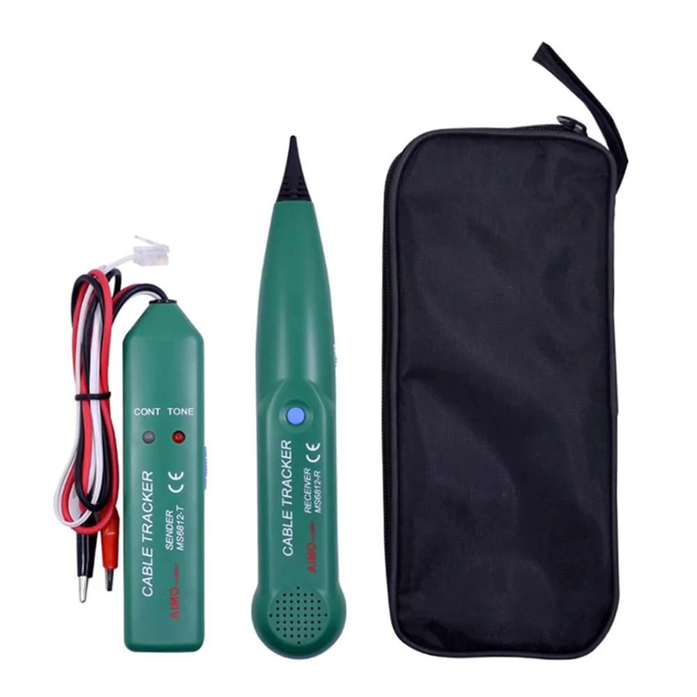 Low Price MS6812 LAN Network Cable Tester Telephone Phone Wire Tracker Tracer for UTP STP Cat5 Cat6 Line Finder | Мобильные телефоны