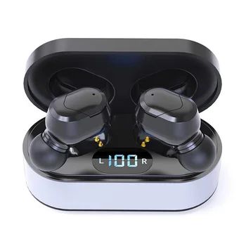 

Mini Wireless Earphones Noise Cancelling TWS Batterry Display Headset Bluetooth 5.0 Stereo Waterproof Earbuds Handsfree with Mic