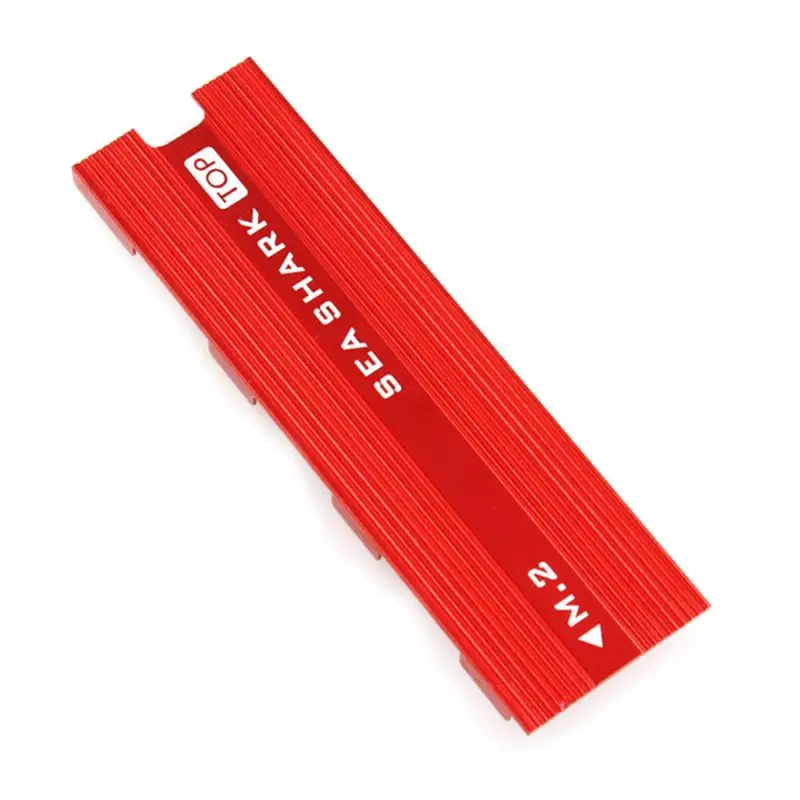 Алюминиевый лист теплоотвод NVME NGFF M.2 U.2 теплоотвод теплопроводность силиконовый вафельный кулер Q39D