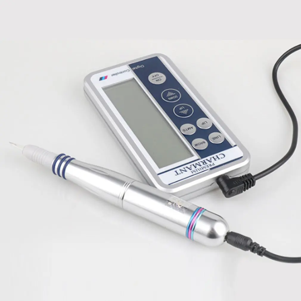 US Plug Pen Корейская Профессиональная вышивка бровей Charmant тату машина ручка для МТС полуперманентный макияж микроблейдинг лайнер шейдер - Цвет: US Plug Pen