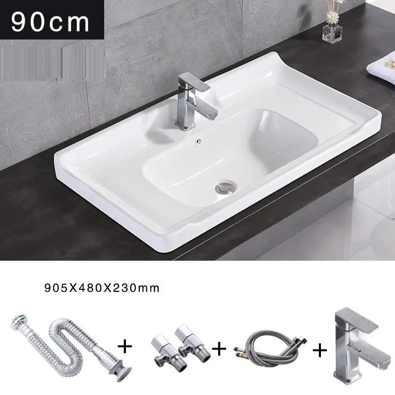 Bacia De Lavagem Bagno Lavabo Sobre Encimera сосуд миска туалетный столик Umywalka ванная комната Куба Пиа баньейро раковина умывальник - Цвет: Number 9