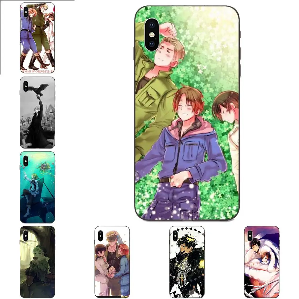 Сверхтонкая камера с мультипликационным рисунком Axis Powers Hetalia для Xiaomi Redmi Note 3 3S 4 4A