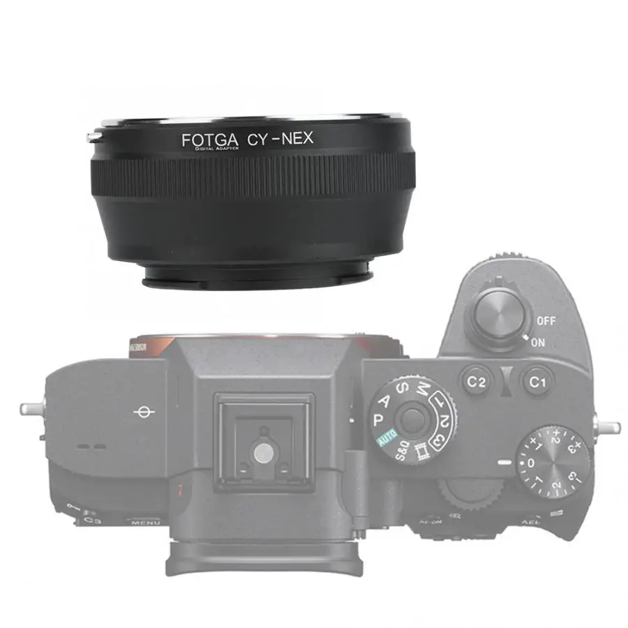 FOTGA CY-NEX адаптер объектива кольцевой конвертер для объектива Contax подходит для sony NEX беззеркальной камеры