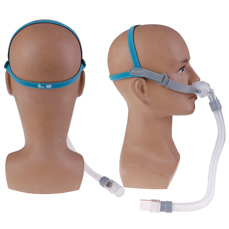 1 комплект P2 НАЗАЛЬНЫЕ подушечки CPAP маска для сна с головным убором S/M/L разный размер подходит для сна храп приспособления против апноэ