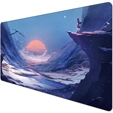 Large Anime Mousepad Gamer Cute Kawaii XL Gaming Mouse Pad Rubber Otaku Locking Edge Big Fashion Laptop Notebook Desk Mat