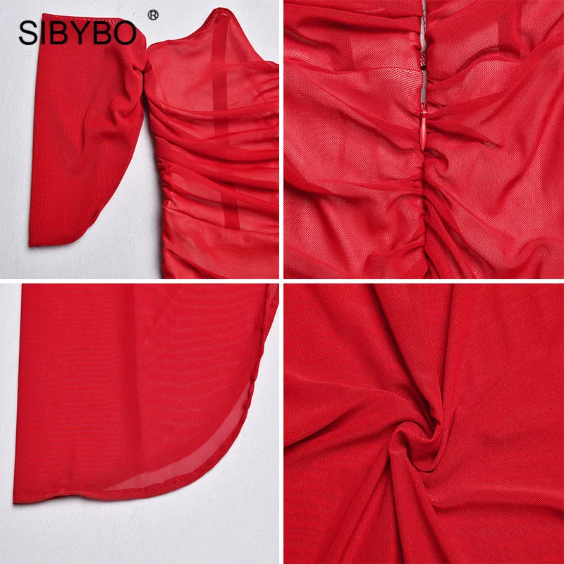 SIBYBO, сексуальное длинное платье с двойным разрезом, с открытыми плечами, без бретелек, макси платье, женское пляжное, с открытой спиной, Клубные, вечерние, длинное