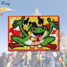 Oeteldonk эмблема полная вышитая лягушка карнавал для Нидерландов