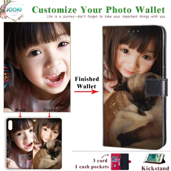

For Samsung Galaxy A20 Customized DIY Print Photo Phone Leather Wallet Case For Samsung Galaxy A20 luxury Personalized Flip