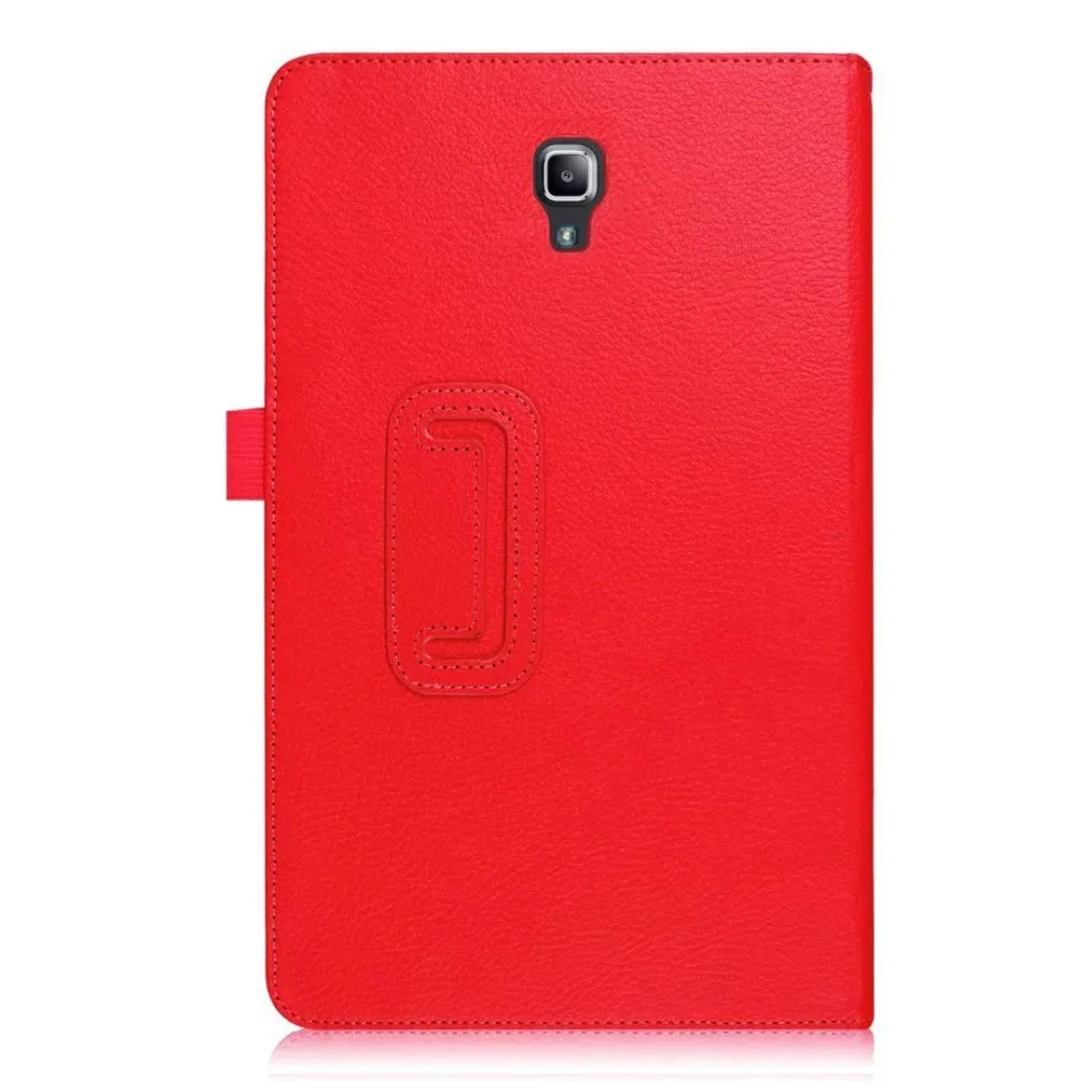 2 Folded-Red Ультратонкий чехол из искусственной кожи для samsung galaxy Tab A 10,5 SM-T590 T595 T597 чехол для планшета samsung galaxy Tab A 10,5 чехол - Цвет: 2 Folded-Red