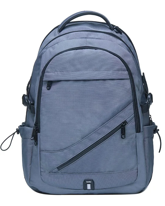 Рюкзак Mode Frauen Freizeit Reise Rucksacke fur Madchen подростковый Kuhlen Kontrast Farbe Adrette Schultasche - Цвет: GRAY