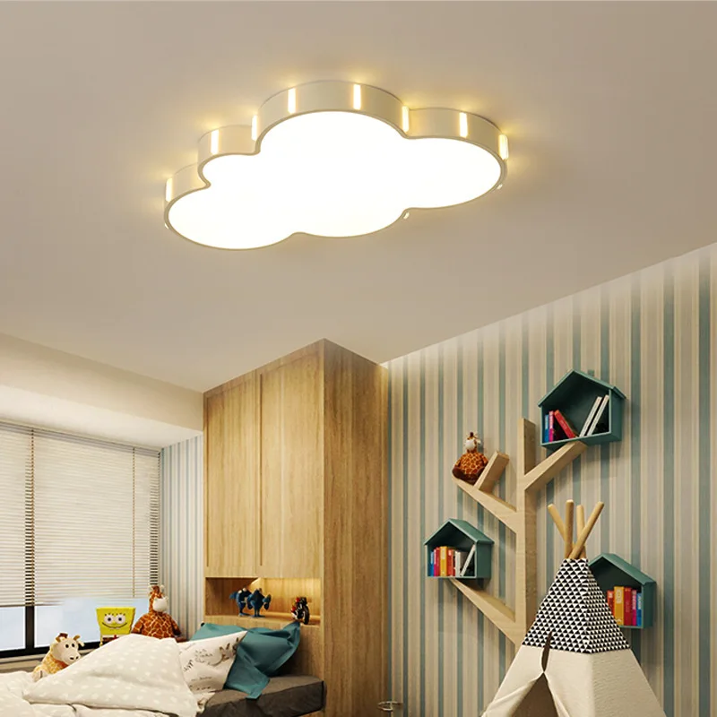 

contracted and contemporary clouds absorb dome light personality cartoon led eye male girl bedroom lamps and lanterns