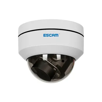 

Escam Pvr002 1080P Ptz 4X Zoom 2.8-12Mm Lens Waterproof Poe Dome Ip H.265 Camera Support Onvif Ir 15M Private Cloud Protocol Rec
