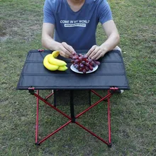 Алюминиевый сплав Кемпинг портативный складной стол для наружной мебели складной стол для пикника барбекю компьютерный стол