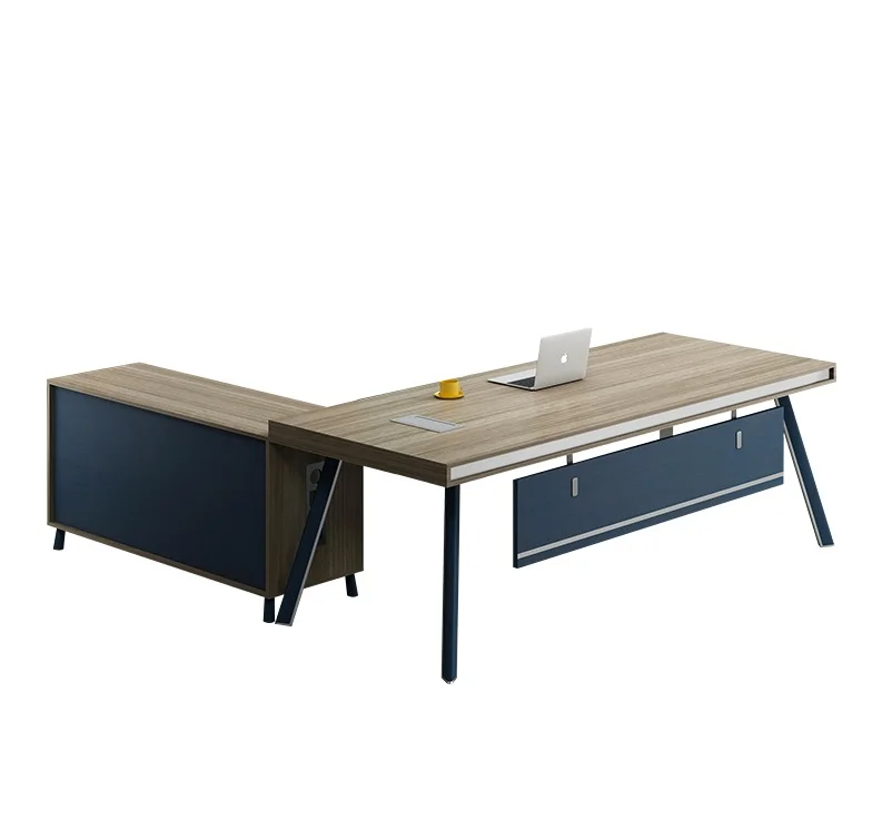 10x Pack Office Desk With Side Storage Cabinet Clean Appearance 200x80cm Desktop Aliexpress