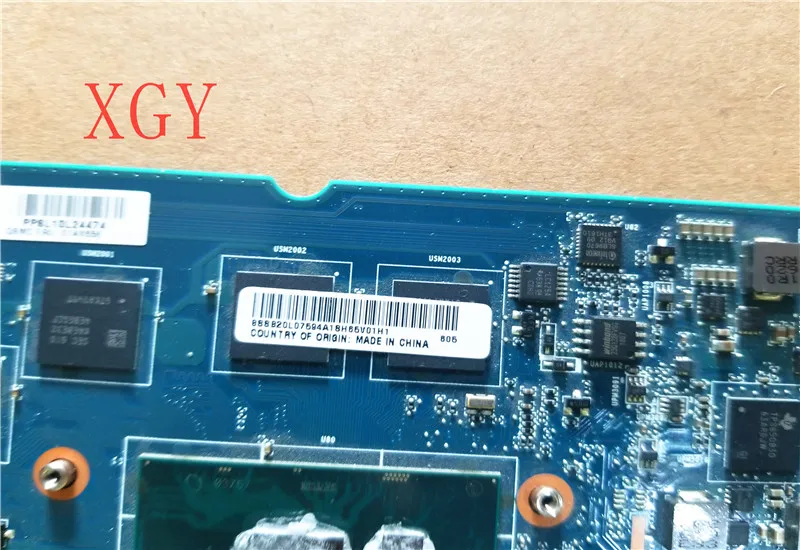 Для lenovo ThinkPad материнская плата для ноутбуков FRU 01AV658 DAPS8BMB8F0 DDR3 W/3855U cpu 4G SR2EV ТЕСТ ОК