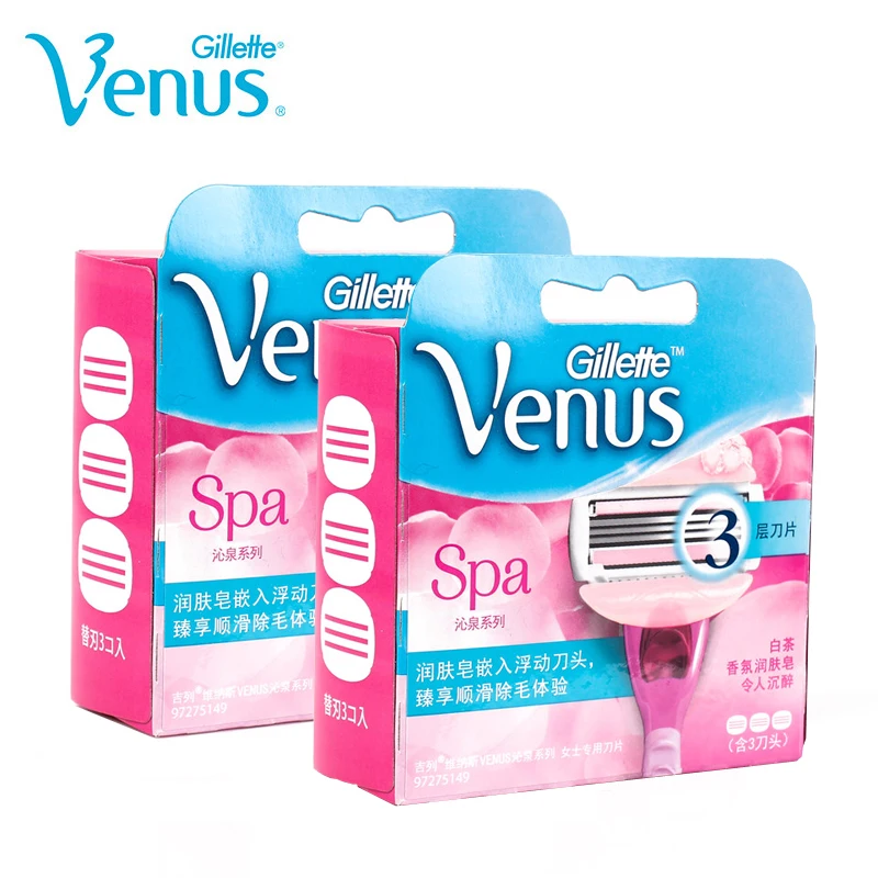 Gillette Venus Razor Blades Sostituzione Comfort Ultra Sottile Lame A 3 Strati Breeze Fit Donna Body Curve Suit Per Tutte Le Venus Handle