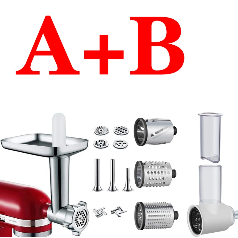 A and B