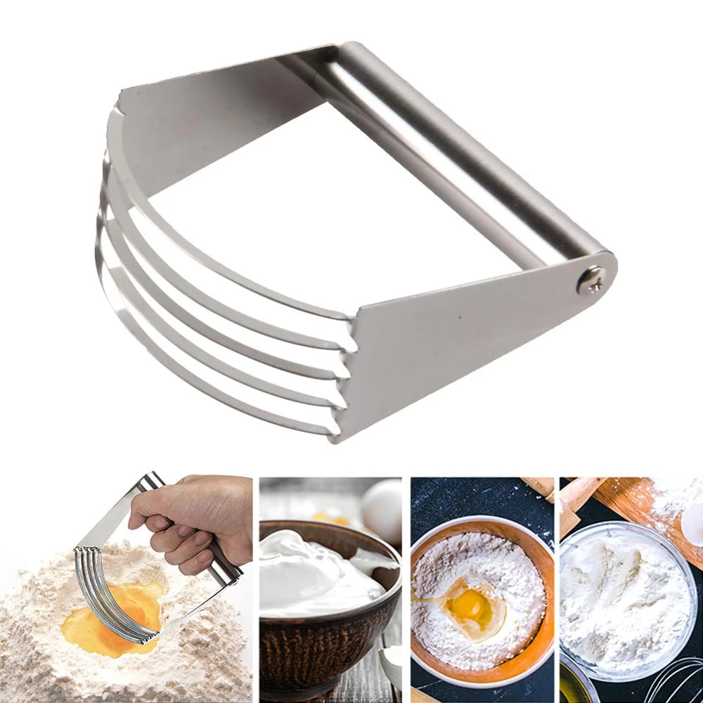 Non-slip Handle Dough Butter Flour Blender Mixer Cutter DIY Pastry Seasonings