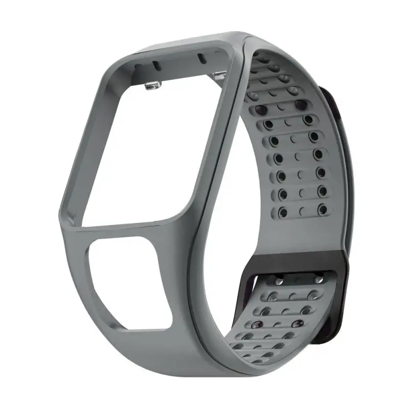 Mr Сменный силиконовый ремешок для TomTom Runner 2/3 Spark/3 Спортивные gps часы для TomTom Spark 3 ремешок Гольфист 2 Прочный - Цвет: 04
