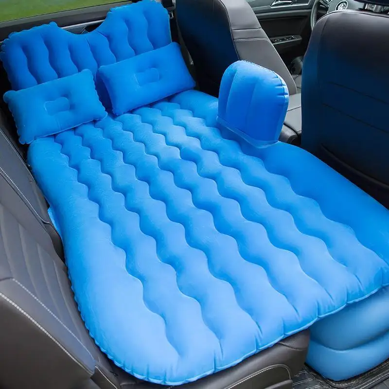 Gonflable диванное сиденье Campismo Camp домашний стиль надувные кемпинговые автомобильные аксессуары Araba Aksesuar надувная кровать Для Седана автомобиля - Название цвета: Оранжевый