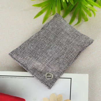 

5pcs Natural Bamboo Charcoal Air Purifying Bag Freshener Activated Carbon For Cars Closets And Bathrooms