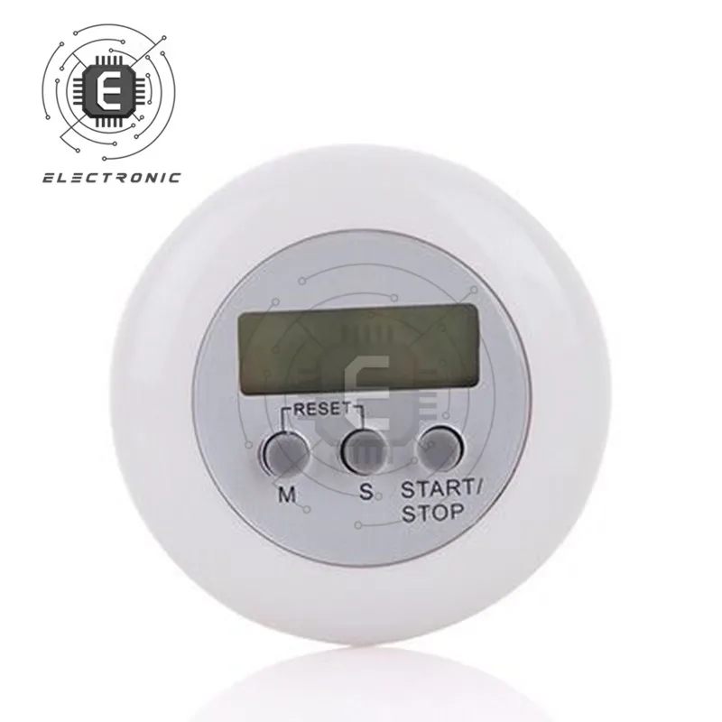LCD Digital Display Kitchen Magnetic  Cooking Timer Countdown Alarm Clock Sound Mechanical Cooking Timer Alarm Counter 2
