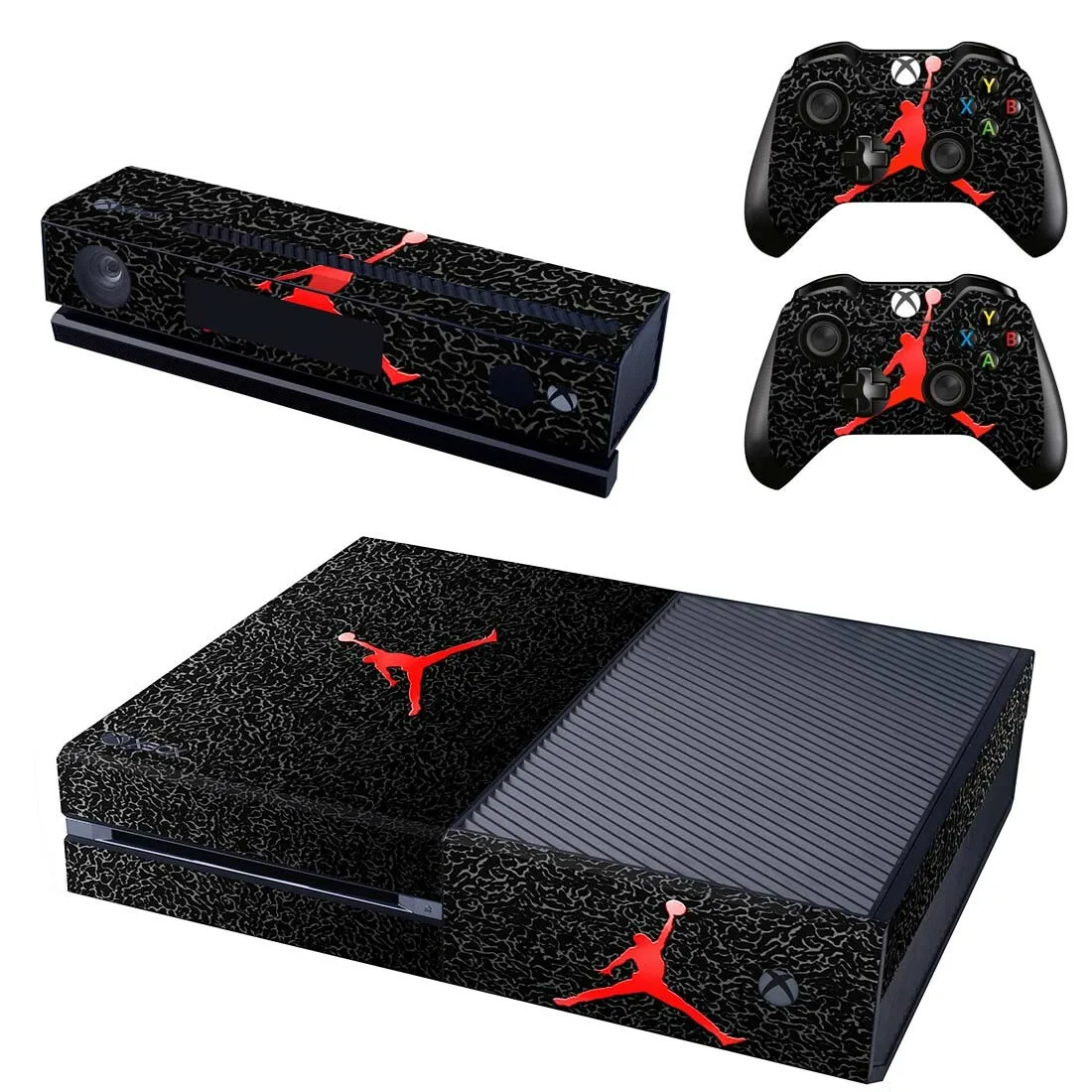 Jordan sticker s для xbox one виниловые наклейки на кожу Наклейки Обложка Pegatinas для xbox one консоль Kinect два контроллера Скины