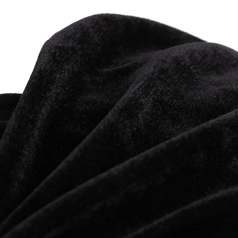 88-key Electronic Piano Keyboard Cover Pleuche Decorated with Fringes Beautiful Black