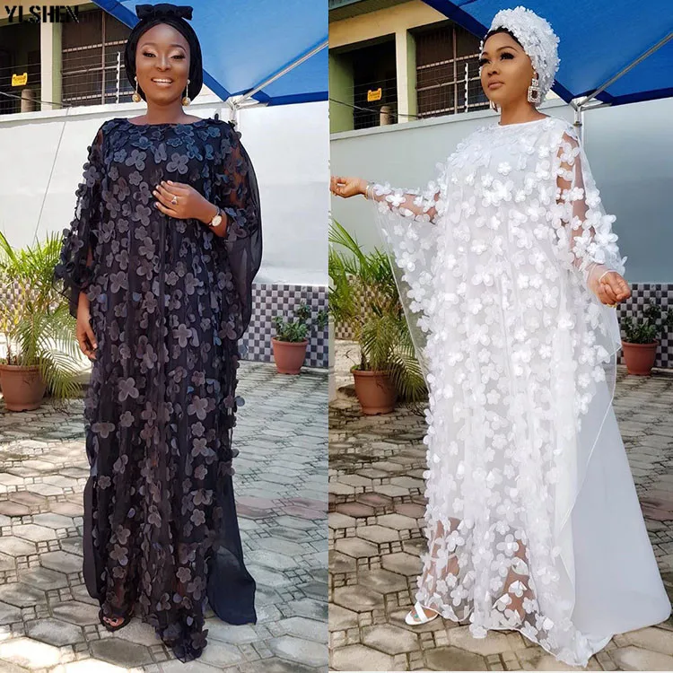 Ankara African Long Dresses for Women Autumn Clothes Basin Riche Robe Africaine Femme 2019 Dashiki Two Piece Set Dress Clothing 06