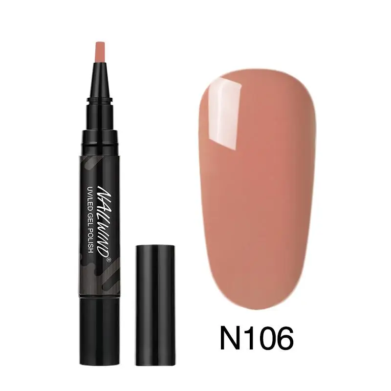 106 5 мл Гель-лак для ногтей Varnishe для нейл-арта, предназначен для замачивания УФ-лампы, Гель-лак 24 цвета, классический однотонный лак для ногтей для девочек - Цвет: 106