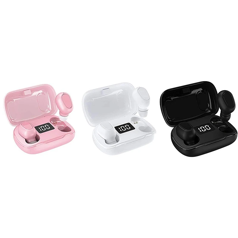 Bluetooth 5 0 Earphone Wireless LED Display TWS Stereo Sport Waterproof Stereo Earbuds Headset Headphone