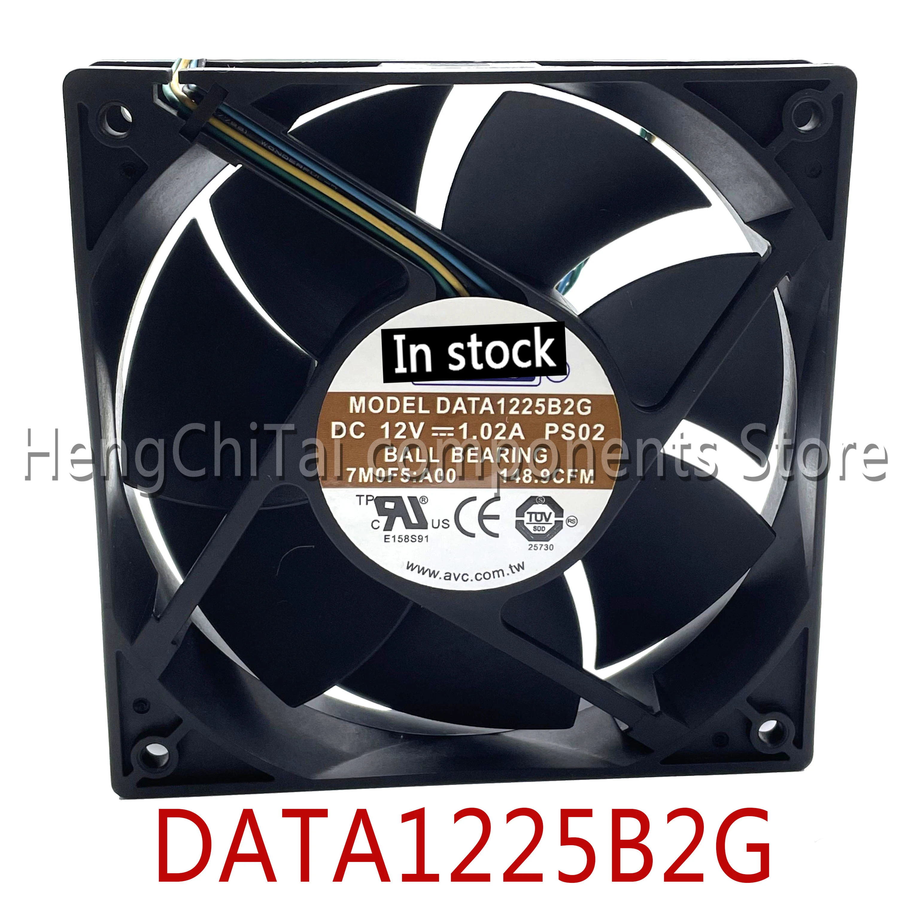

Вентилятор DATA1225B2G PS02, 100% дюйма, 12025 мм, 4 провода, 12 В, 120 А, 4300 об/мин