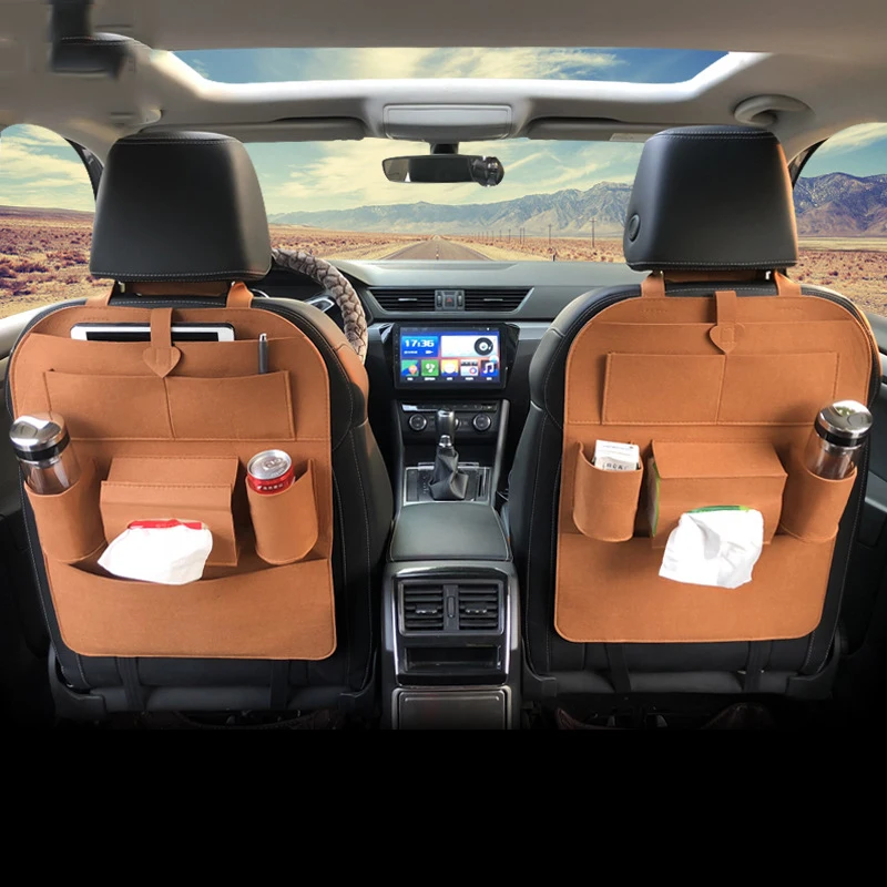 

Car Seat Organizer Hanging Bag Car Chair Zhiwu Dai Car Supplies Multi-functional Car Mounted Storage Box