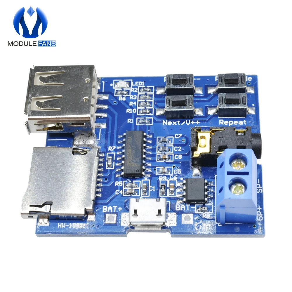 Usb модуль для TF карты памяти|audio module|audio amplifier moduleamplifier module |