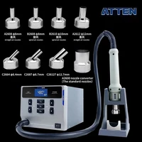 ATTEN St-862D 110V / 220V 1000W Hot Air Gun Digital Display BGA Rework Station Automatic Sleep Repair Desoldering Station 2