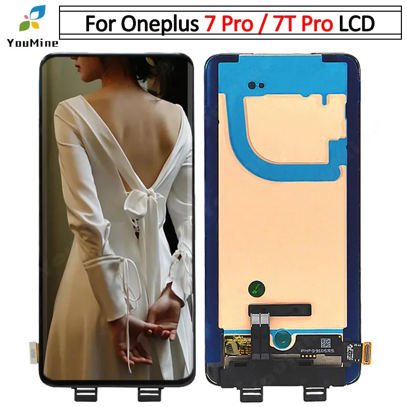 OnePlus 7T pro本体 ディスプレー難あり Fluid AMOLED For OnePlus 7 pro LCD Display Touch Panel