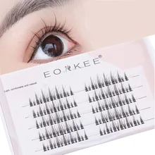 

Natural False Eyelashes 130 Beads Segmented False Eyelashes Grafting COS Single Cluster Eyelash Extension Tool