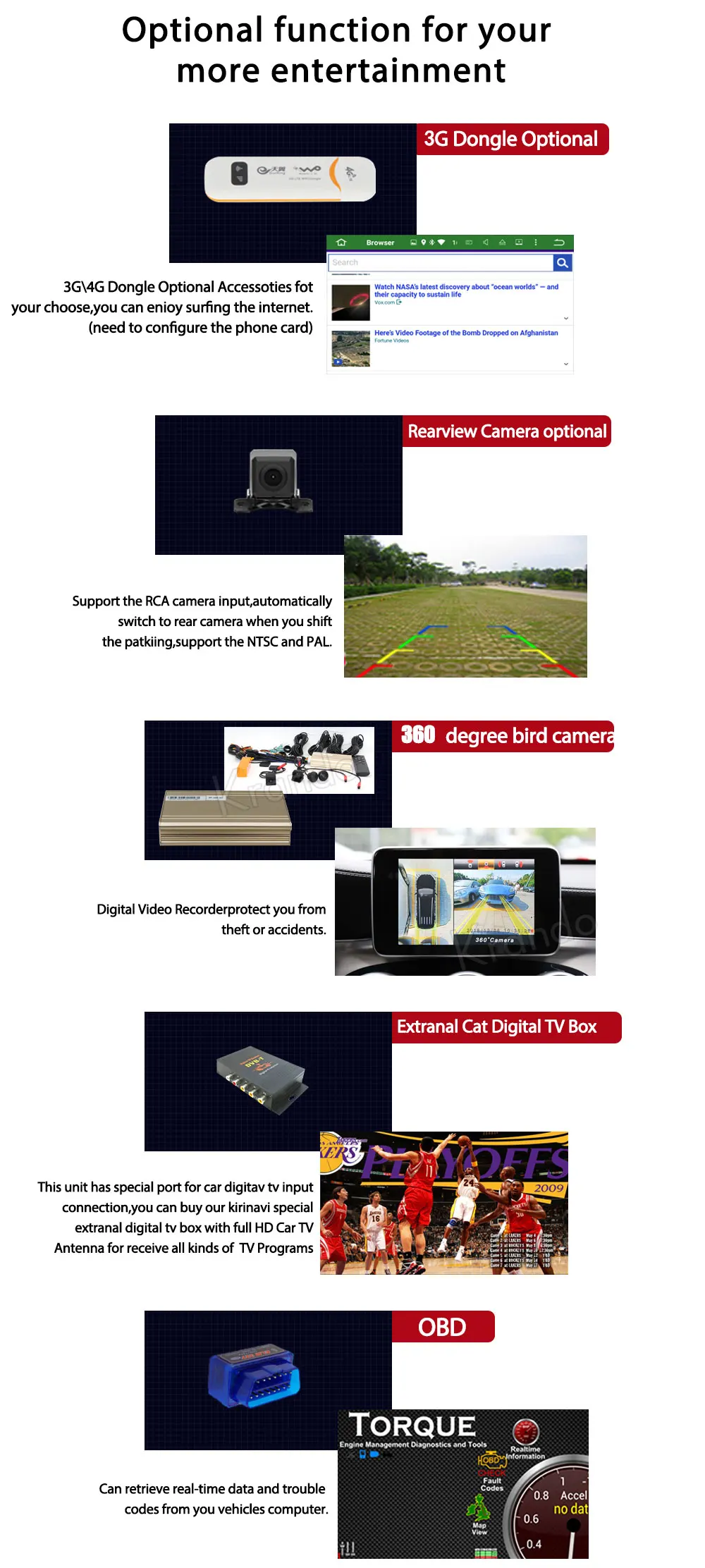 Best Krando Android 8.1 12.1" Tesla Vertical car multimedia player for Toyota Alphard navigation system 9