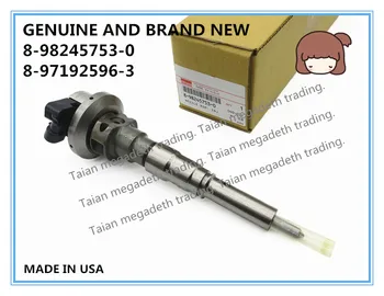

4 PC GENUINE AND BRAND NEW DIESEL 4JX1 FUEL INJECTOR 8982457530, 8971925963, 8-98245753-0, 8-97192596-3 FOR TROOPER 3.0L