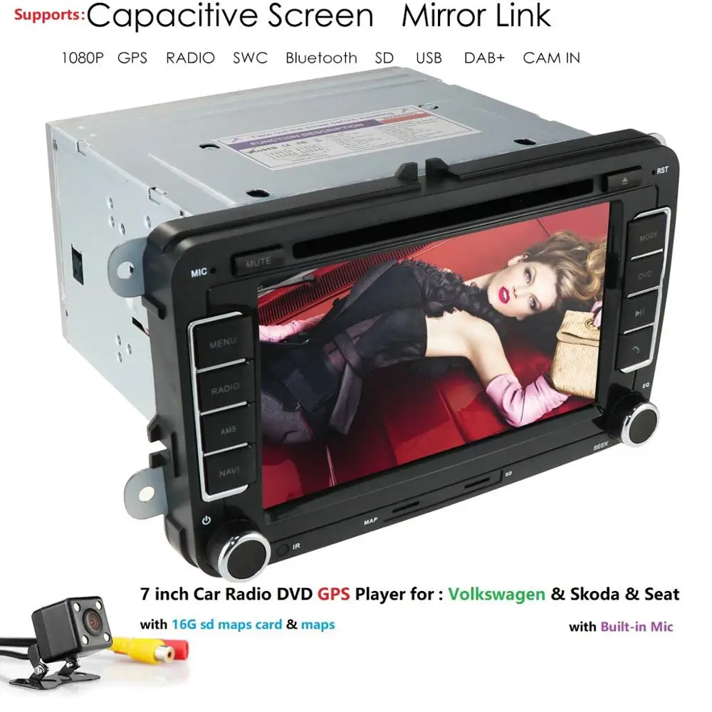 Cheap Hizpo 2 Din Car DVD Player Radio Player GPS Navigation for VW Jetta 6/Passat B6/SkodaRapid/Seat/Altea/Toledo/Leon Audio+Free Cam 0 Cheap Hizpo 2 Din Car DVD Player Radio Player GPS Navigation for VW Jetta 6/Passat B6/SkodaRapid/Seat/Altea/Toledo/Leon Audio+Free Cam 0