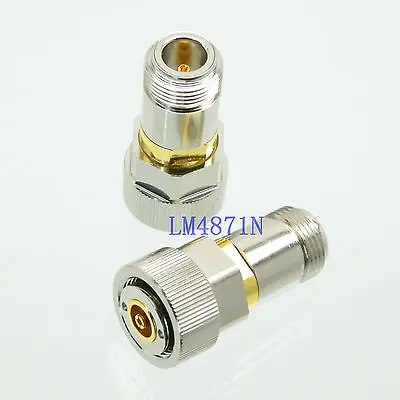 

DHL/EMS 2 LOTS 1pce Adapter APC7 APC-7 7mm to N jack female RF test connector straight -d2