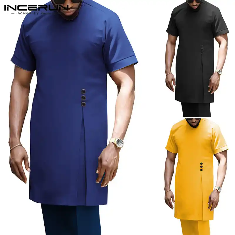 camisetas manga corta largas hombre