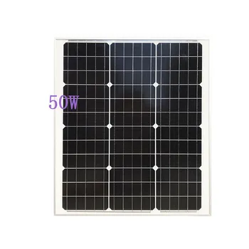 

Donghui 50 watt mono panel solar 36 cell home solar panel system