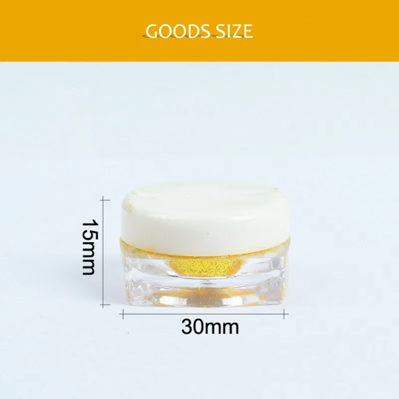 Glitter Nail Powder Long-lasting Shiny Nail Glitter Nail Dust Powder Nail Art Shimmer Powder Nail Glitter-u